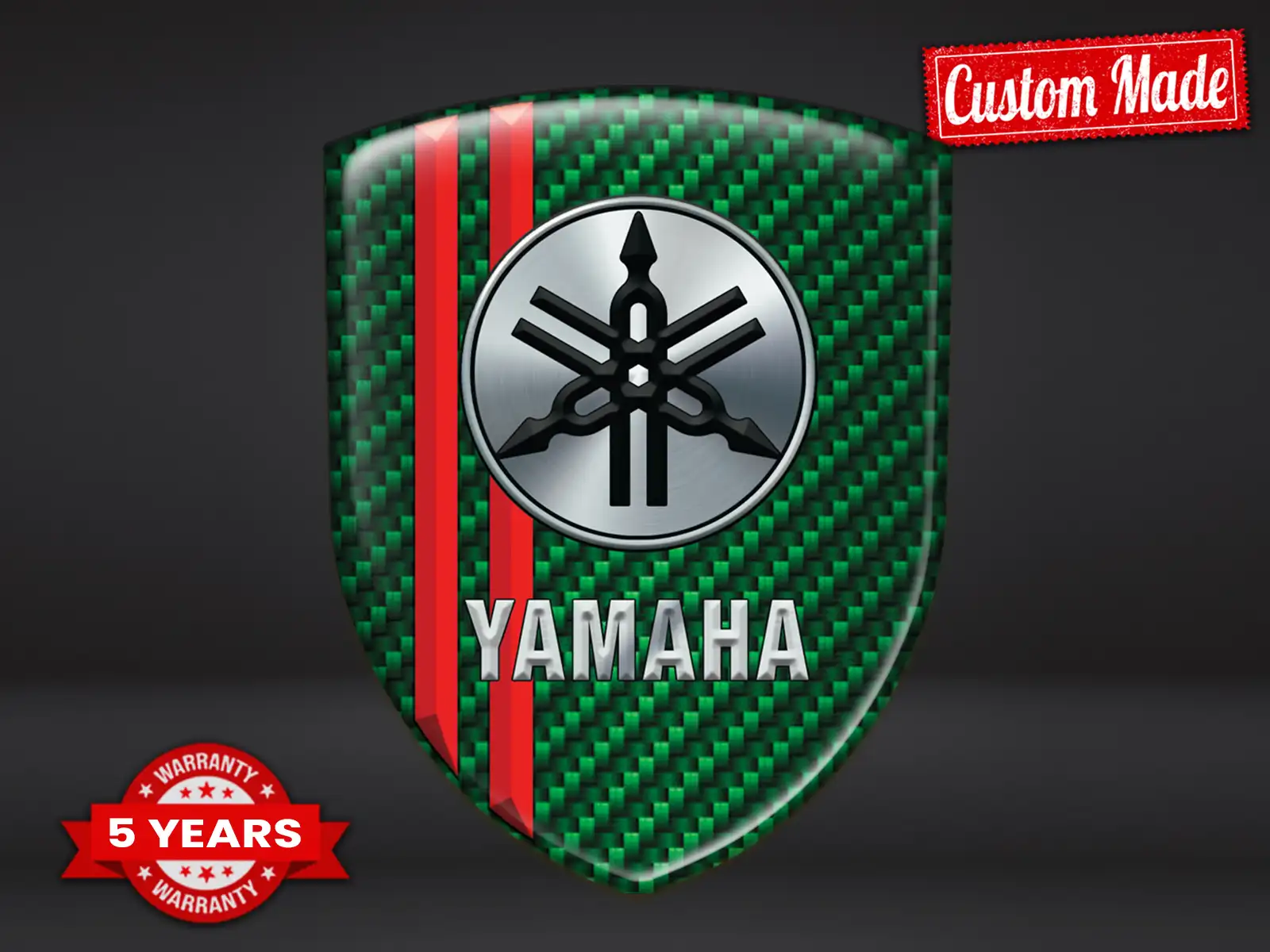 Yamaha Autoaufkleber Professionell Stabil Modern